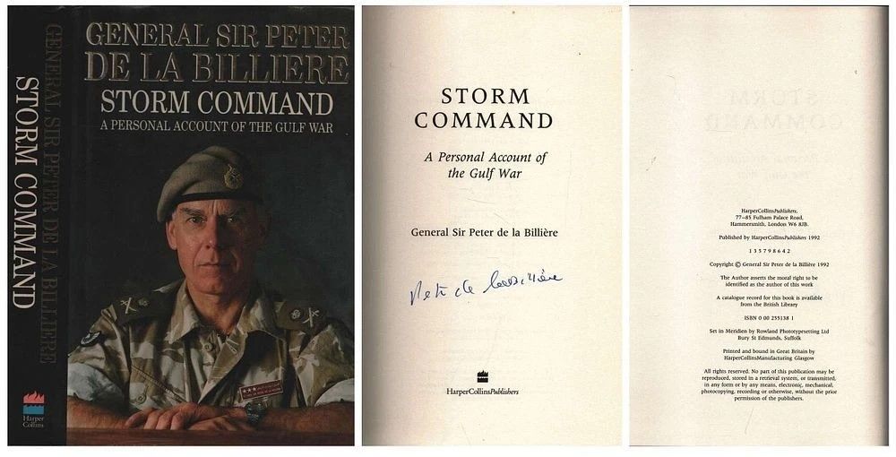 Lot 265: SAS Gulf War General Sir Peter de la...