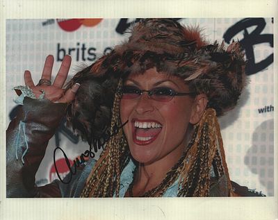 Anastacia signed 10x8inch colour photo.