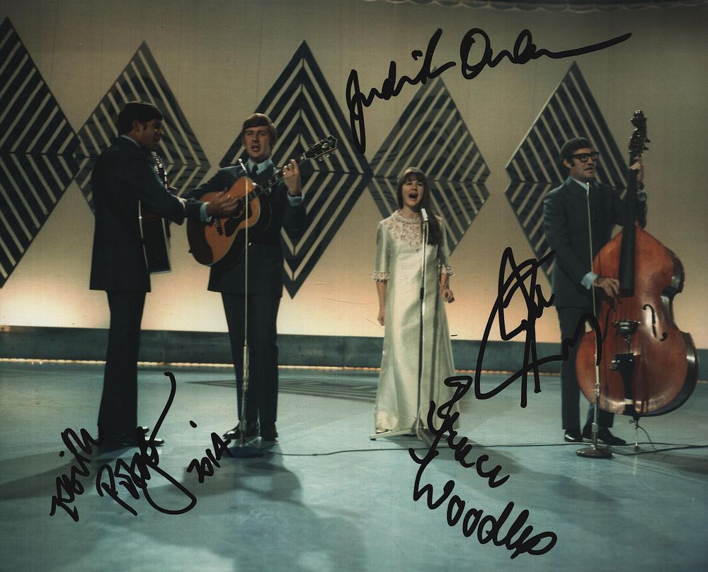 Lot 193: The Seekers multi signed 10x8inch colour photo.