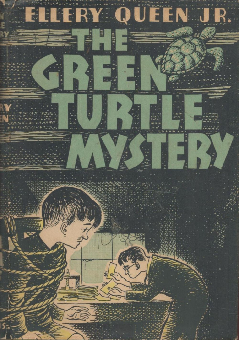 Lot 410: Ellery Queen The Green Turtle Mystery Fine with...