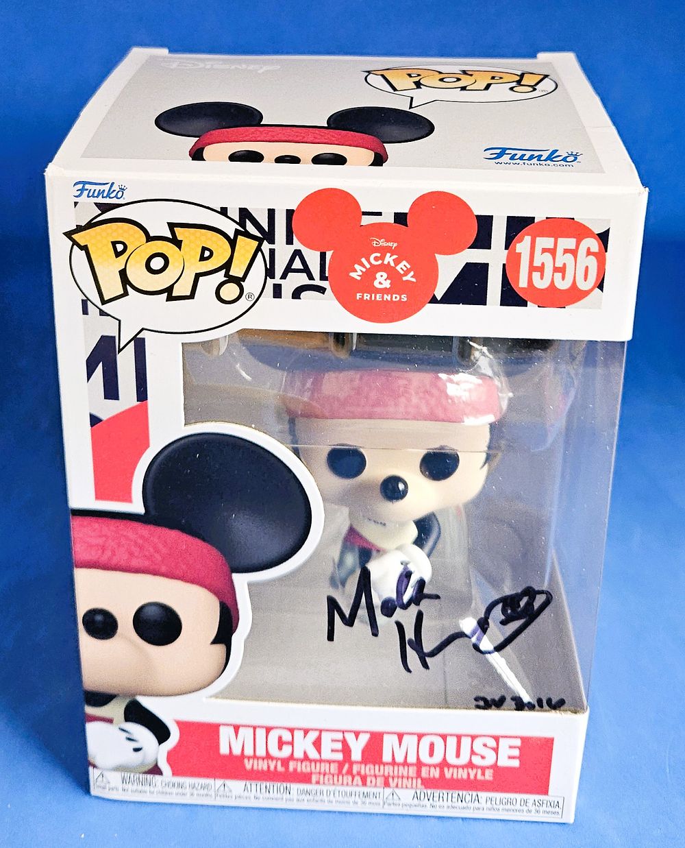Lot 207: Mark Henn signed Mickey Mouse (1556) Funko Pop.