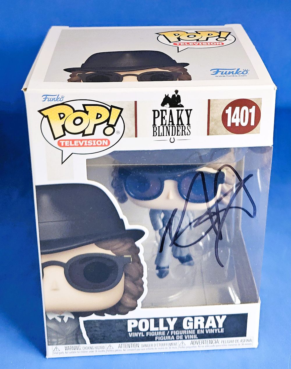 Lot 211: Natasha O'Keeffe signed Peaky Blinders Polly Gray (1401)...