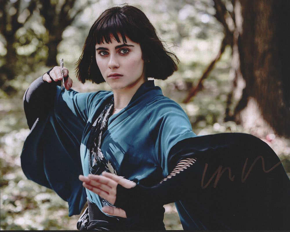 Lot 347: Ally Ioannides signed 10x8inch colour photo.