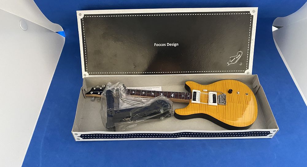 Lot 421: Carols Santana 'PRS Yellow Style', #PRS Guitar Style,...