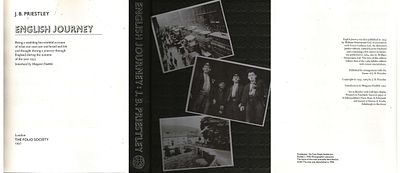 English Journey (1933). By J. B. Priestley Hardback Book. Published: The Folio Society 1997.