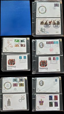 Collection Folder of First Day Covers. May yield good value.