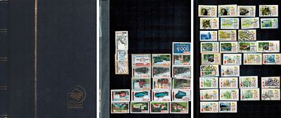 Germany used Stamps in a Stockbook with 16 Hardback Pages and 9 Rows each side containing 