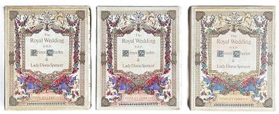 The Royal Wedding of HRH Prince Charles and Lady Diana Spencer in three Bespoke Stanley Gibbons 