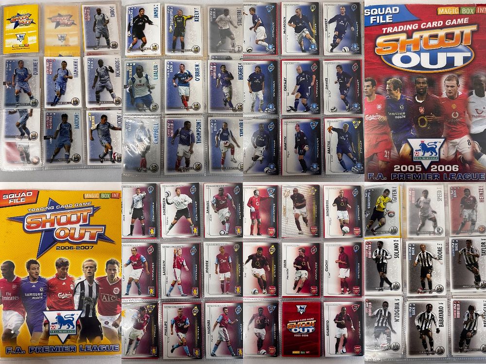 Lot 182: Football Trading Card Collection Shoot Out 2005 to...