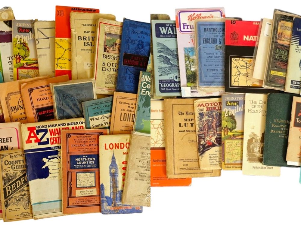 Lot 197: Map collection, , 1948 The lake District, New...