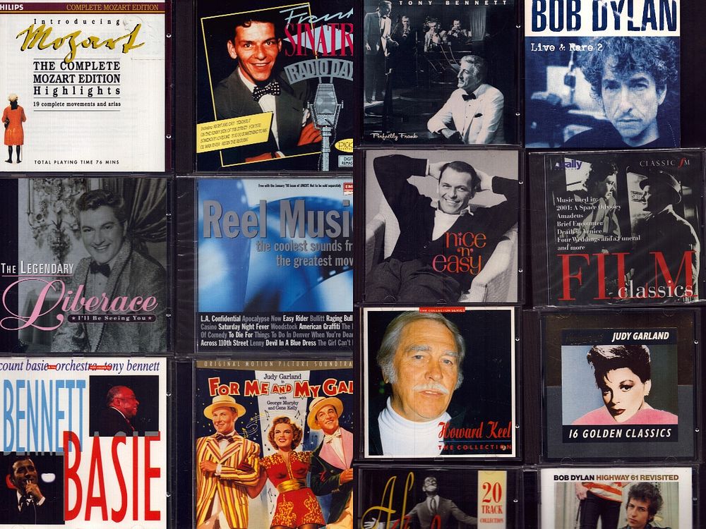 Lot 205: CD Collection of 14, including Judy Garland, Body...