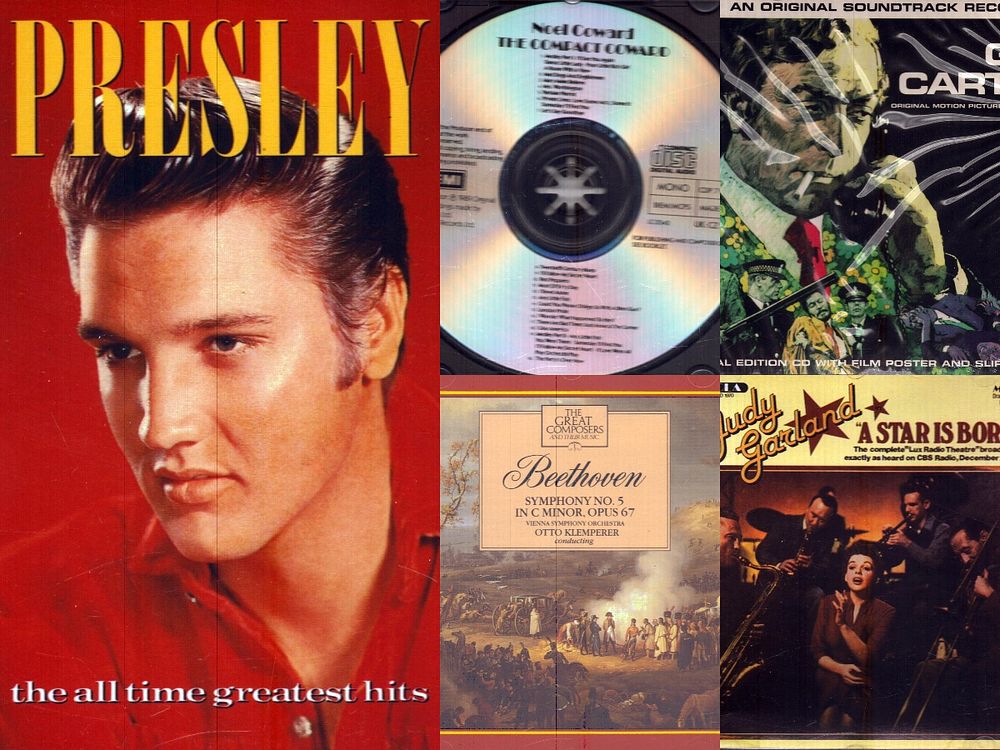 Lot 210: CD Collection of 5, includes Get Carter, an...