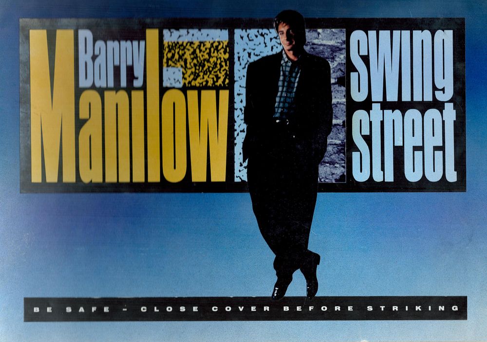 Lot 221: Barry Manilow Swing Street collection, 4 unsigned colour...