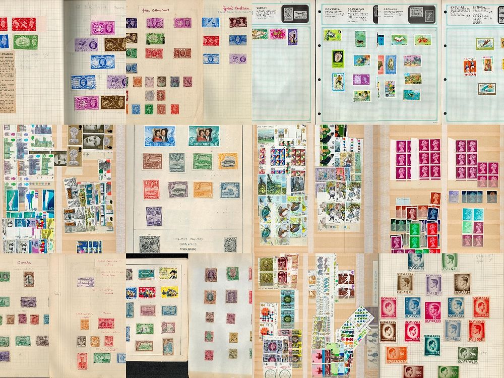 Lot 222: Stamp Collection includes, GB Mint & used Stamps...