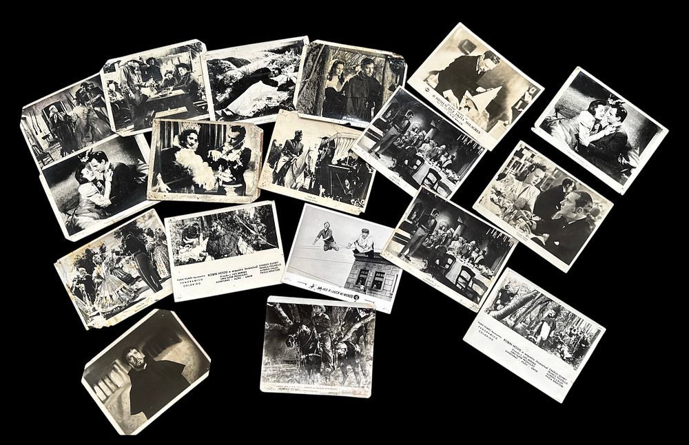Lot 230: Entertainment Movie Still photo collection from 19th Century....
