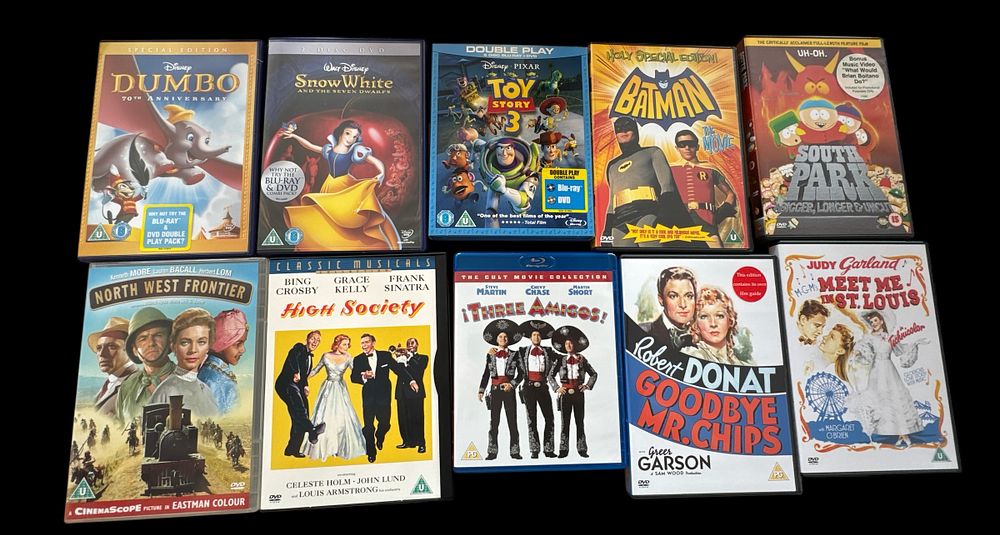 Lot 242: DVD Collection. Disney Toy Story 3, Disney Dumbo,...