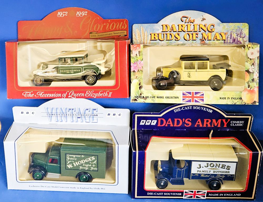 Lot 333: Die-cast by Lledo Collection 4. BBC Vintage Comedy...