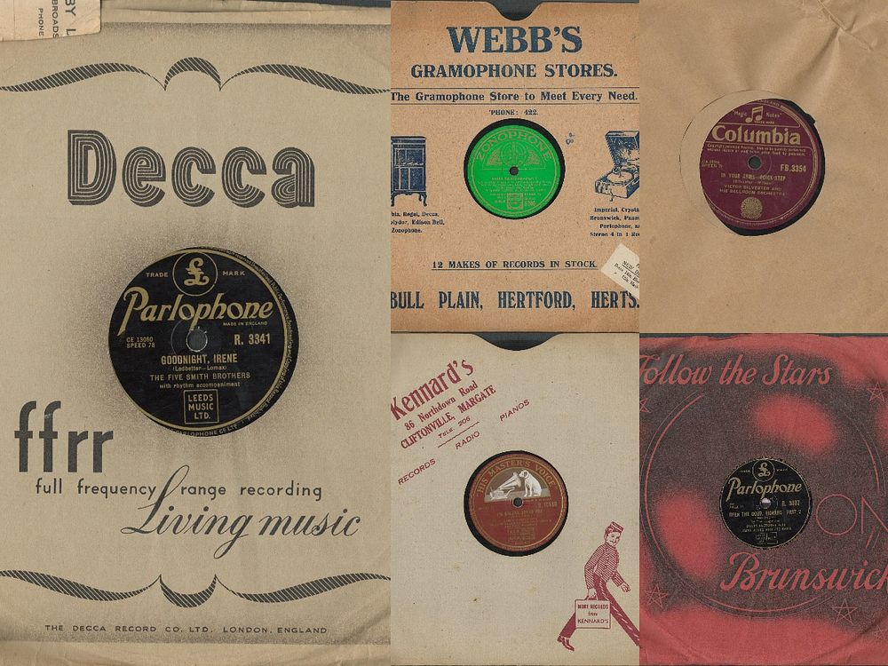 Lot 361: Vintage 10 inch Vinyl Record collection includes, Kennard`s...