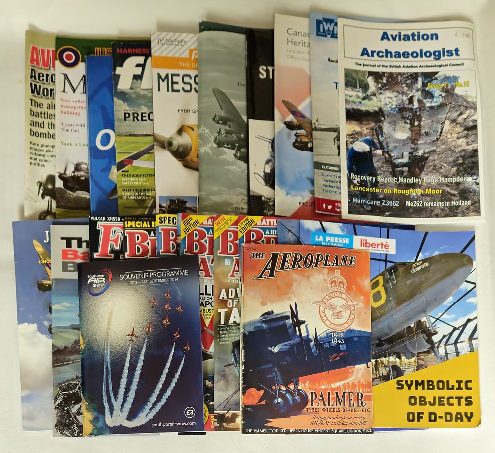 Lot 365: 20+ Collection variety magazine(s)/programme(s). Britain at War, Fly...