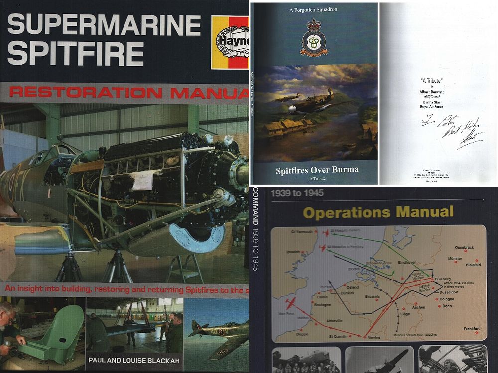 Lot 366: Book Collection includes RAF Bomber Command 1939 to...