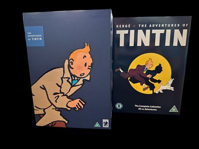 Lot 372: Tintin DVD collection. 2 DVD Boxsets of Tintin...