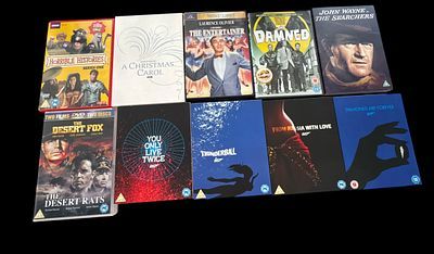 Lot 374: DVD Collection. James Bond Diamonds are Forever, James...