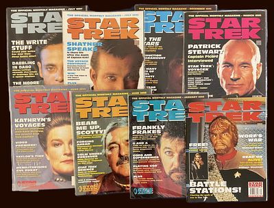 Lot 377: The official Star Trek magazine collection, 1995 to...