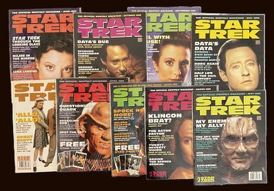 Lot 378: The official Star Trek magazine collection, 1995 to...