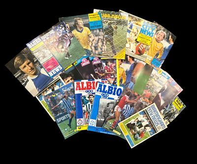Lot 386: Football programme collection. Birmingham City 1978, Newcastle United...