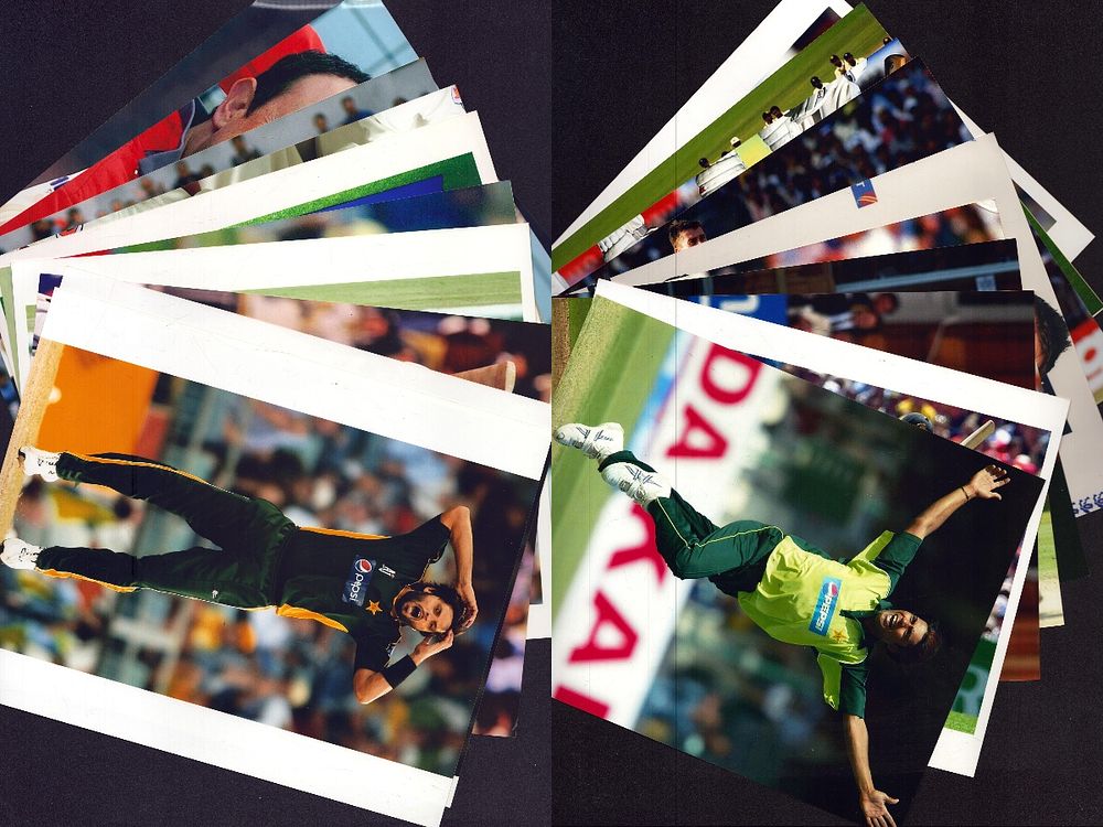 Lot 390: Collection of unsigned cricket players and teams, including...
