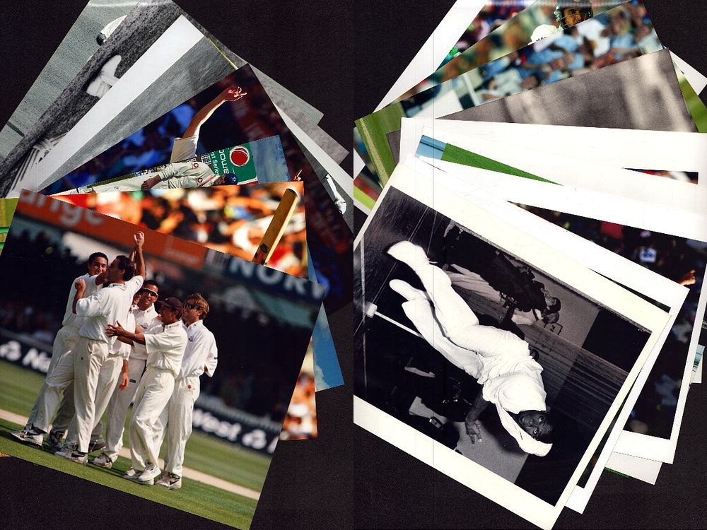 Lot 392: Collection of unsigned cricket players and teams, including...