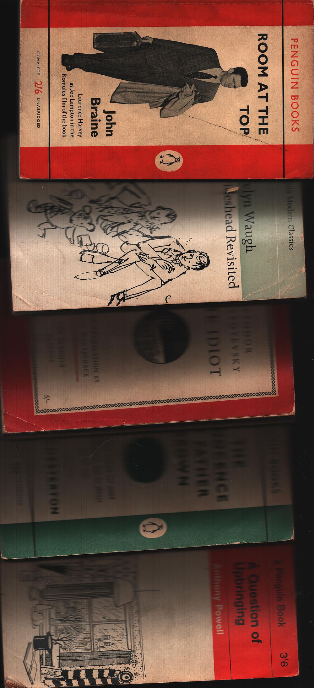 Lot 481: Penguin Books paperback book. Collection 5. Room at...