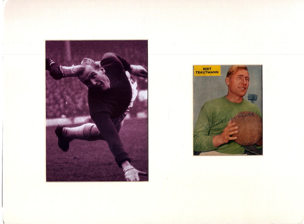Lot 294: Bert Trautmann former Manchester City and Germany Goalkeeper...