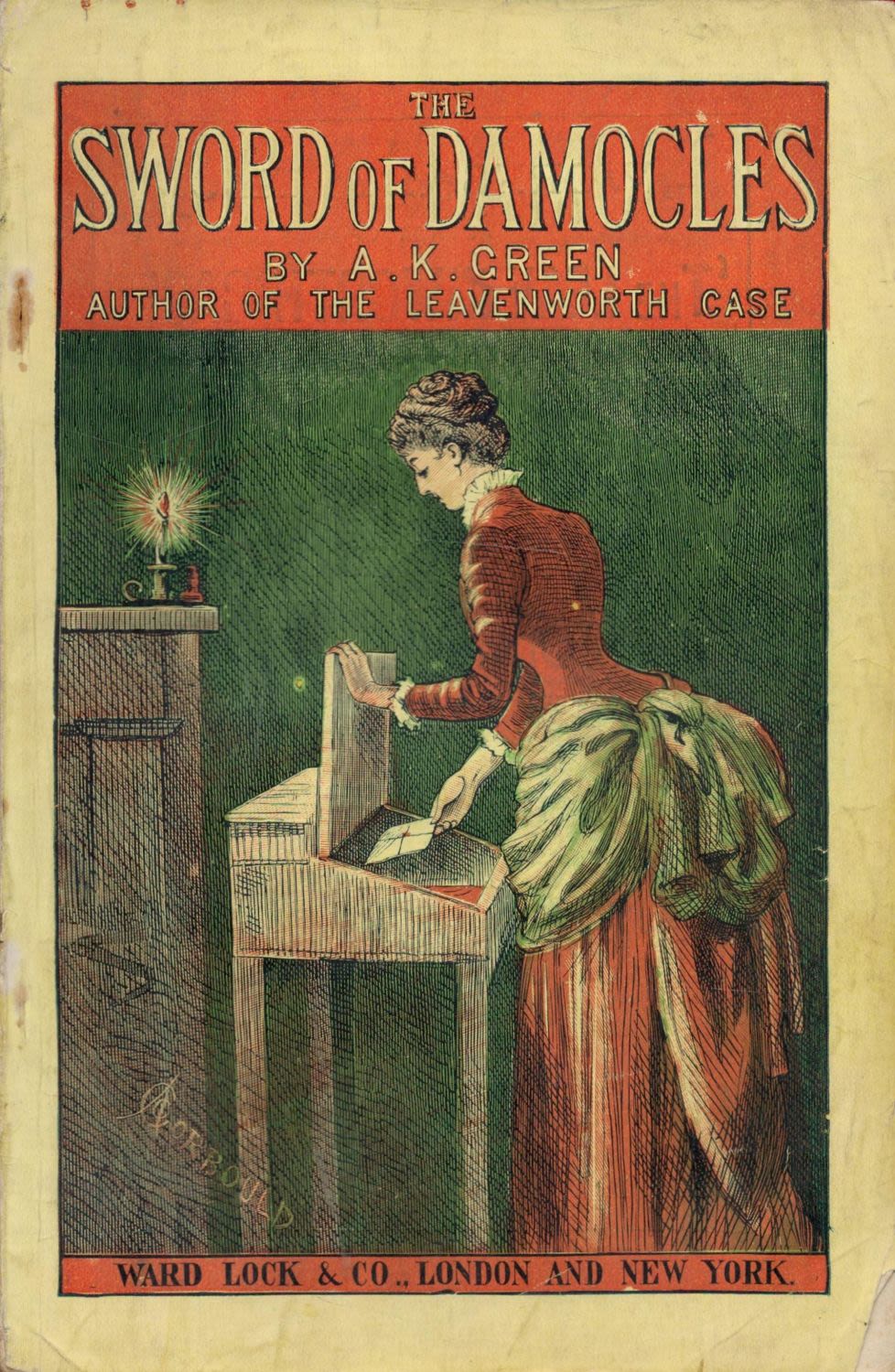 Lot 531: A. K. Green The Sword of Damocles Circa...