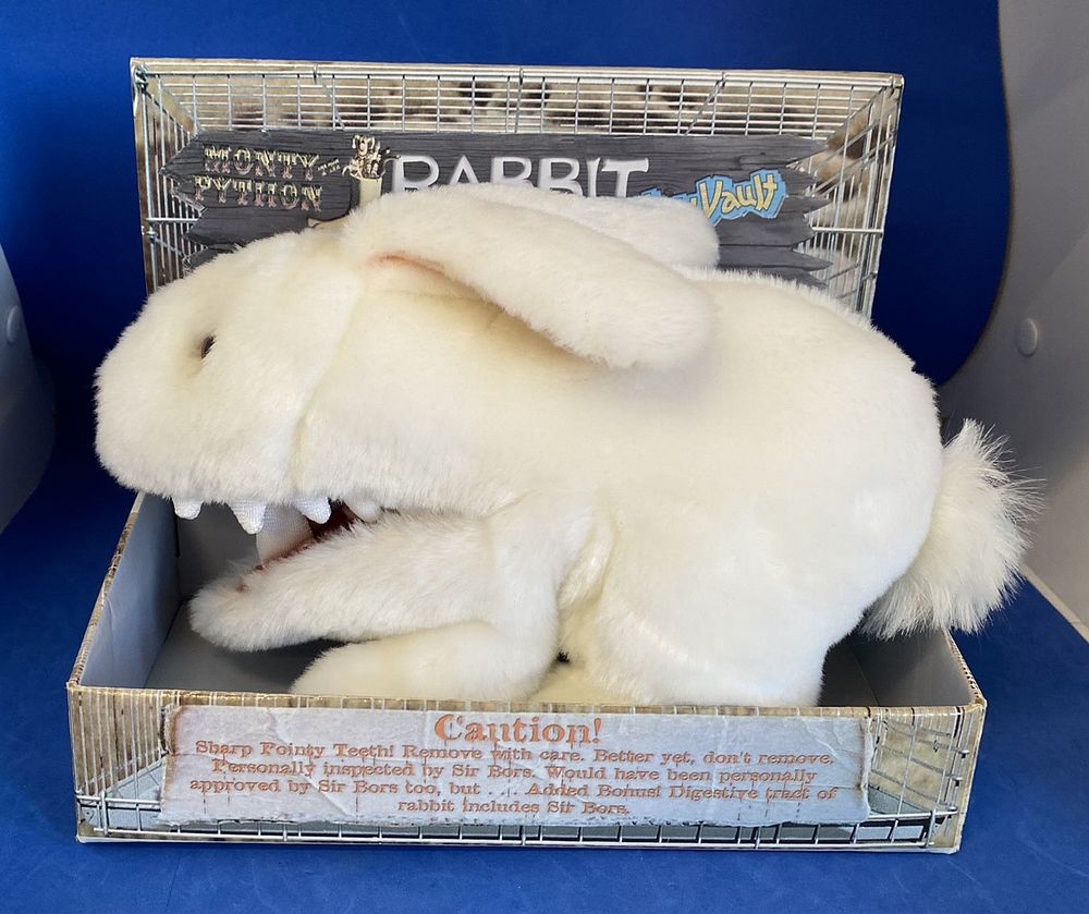 Lot 320: Rabbit with big pointy teeth, from Monty Python...