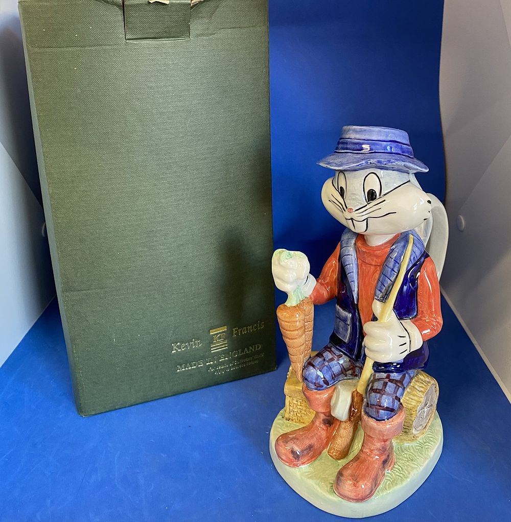 Lot 327: Bugs Bunny from Looney Tunes Toby Jug Collection,...