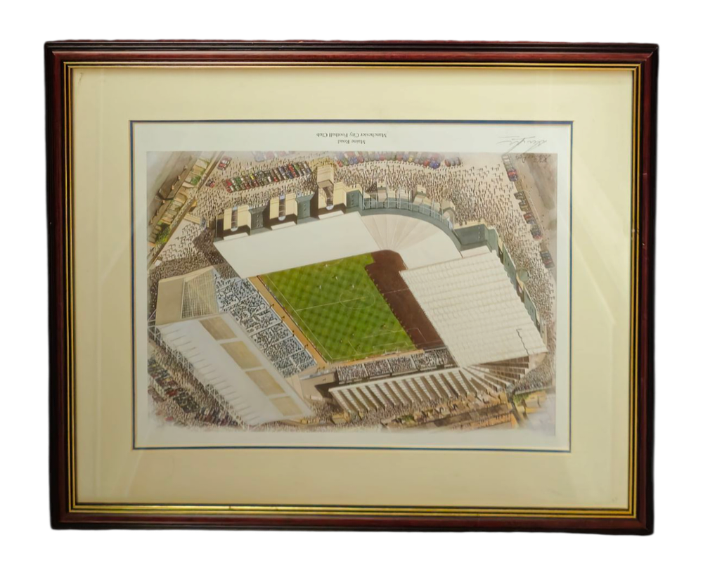 Lot 490: Maine Road - Manchester City Football Club colour...