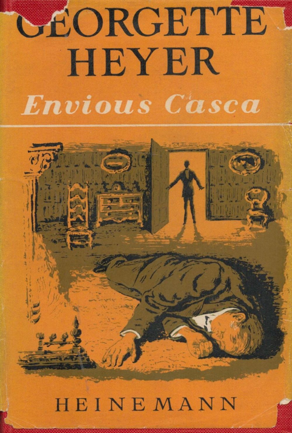 Lot 559: Georgette Heyer Envious Casca with complete Dust Jacket,...