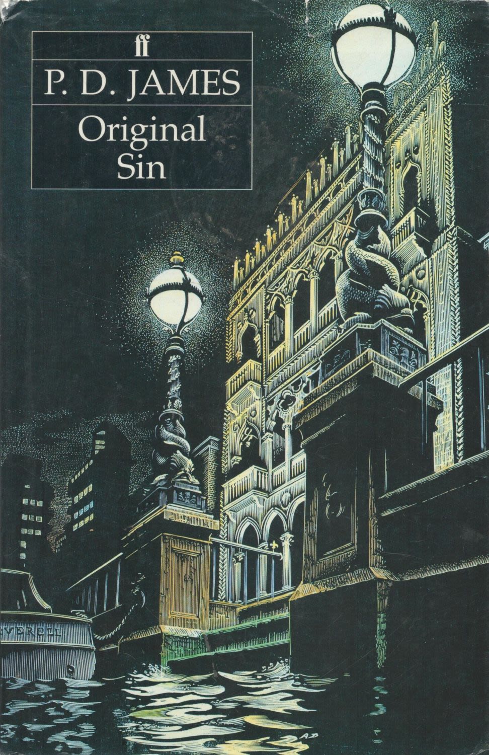 Lot 605: P. D. James Original Sin Fine with complete...