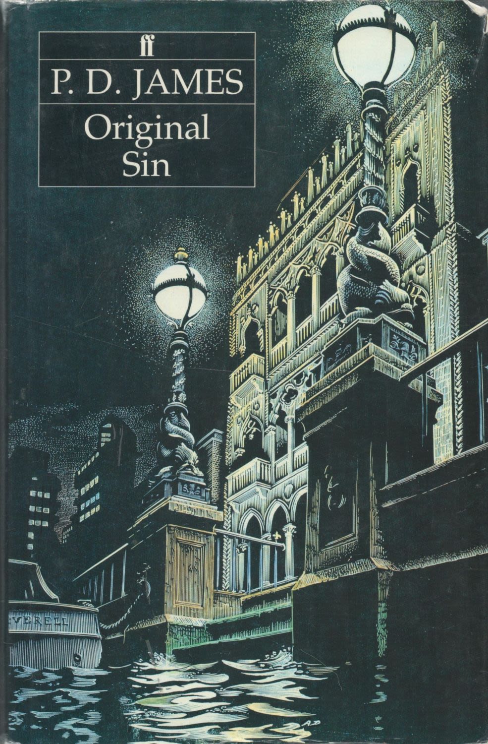 Lot 607: P. D. James Original Sin Fine with complete...