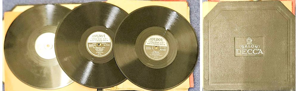 Lot 246: Records Collection 3. 10 inch Shellac Records, Fats...