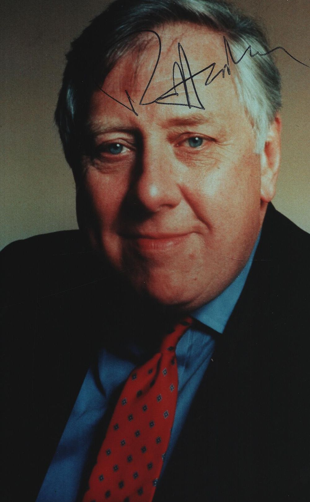 Lot 297: Roy Hattersley signed 6x4 inch colour photo.