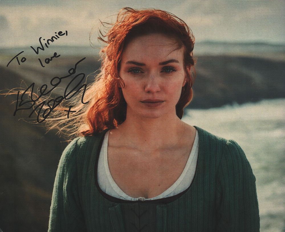Lot 366: Eleanor Tomlinson signed 10x8inch colour photo from Poldark.