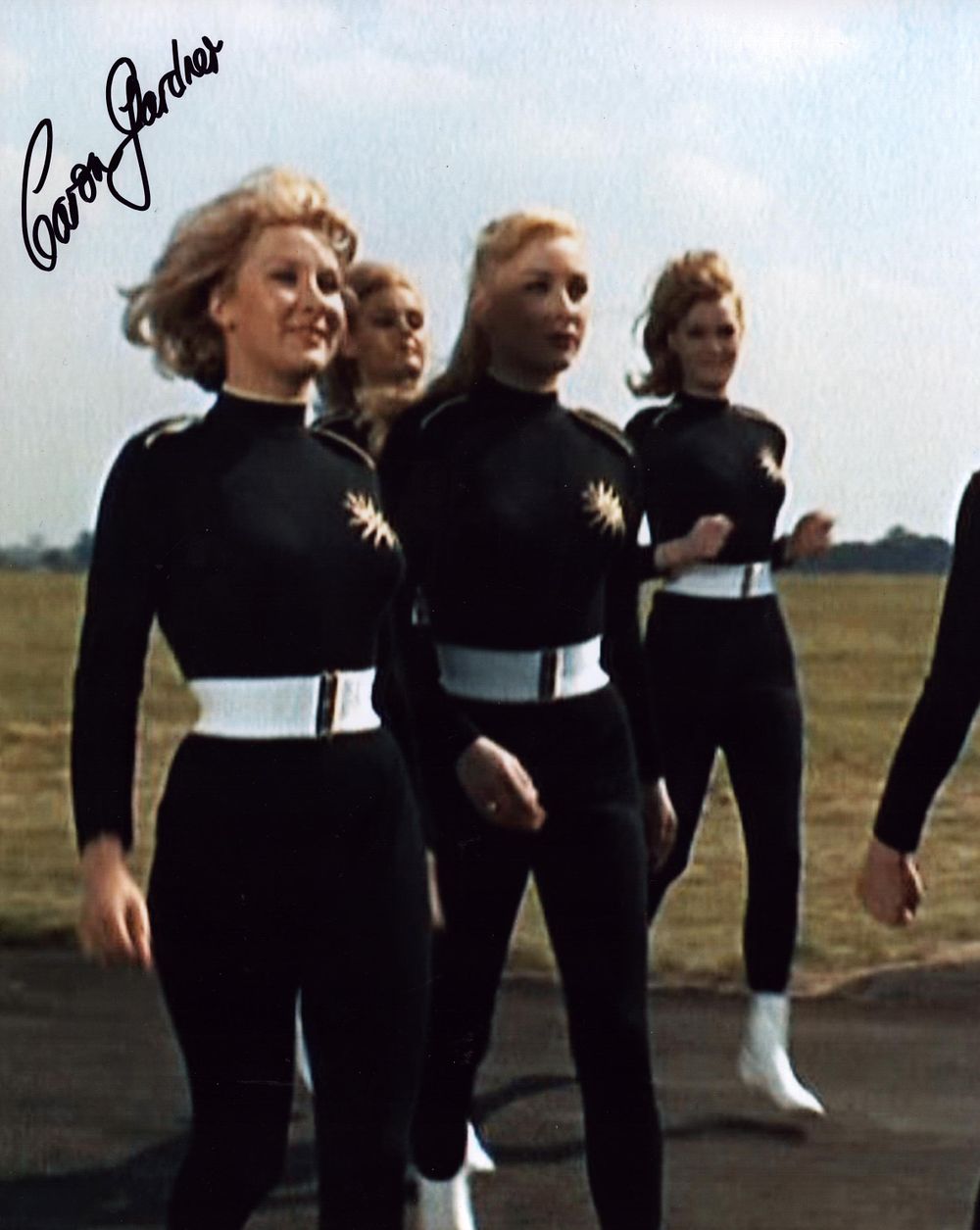 Lot 477: Caron Gardner signed 10x8inch colour photo.