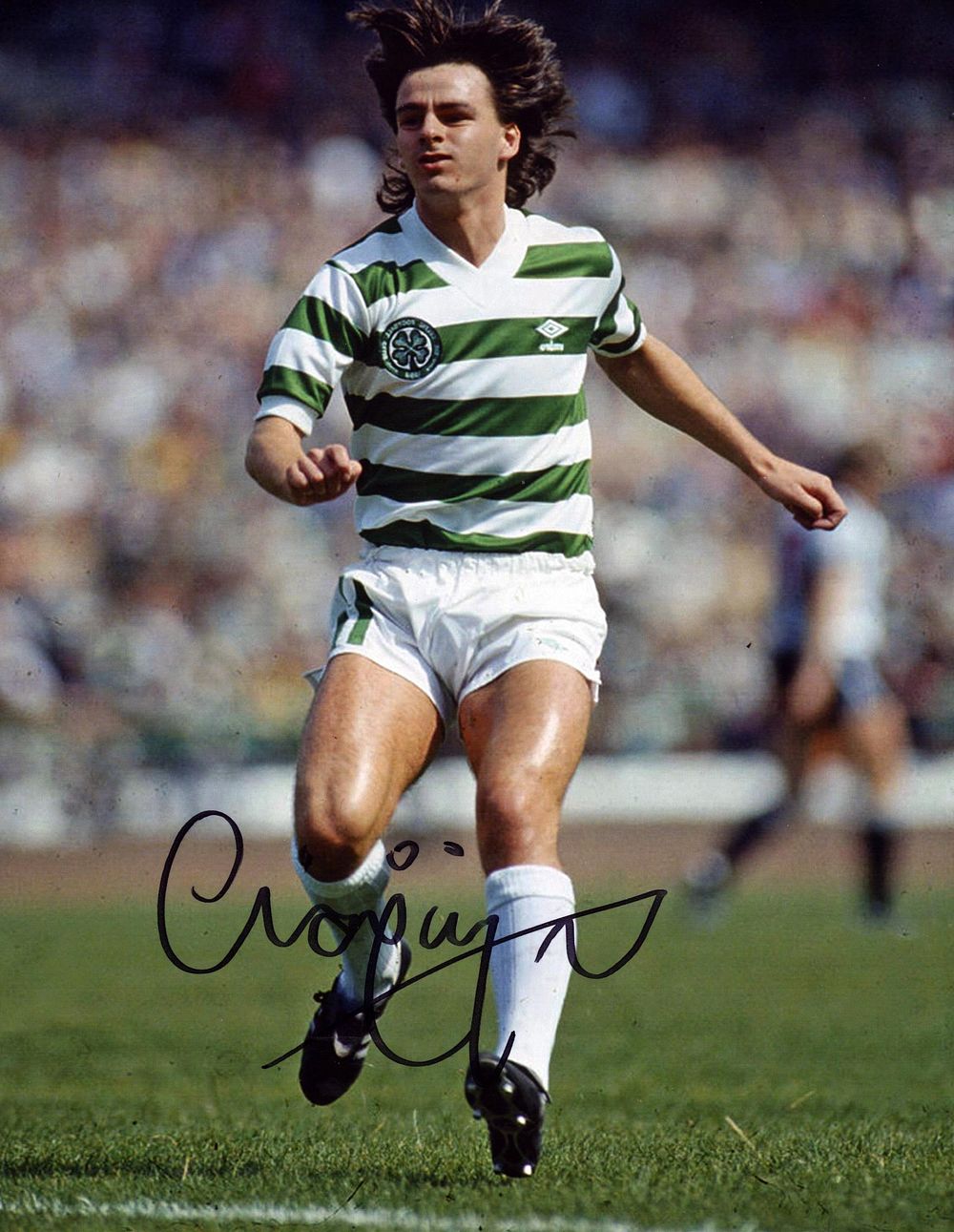Lot 515: Football Charlie Nicholas signed 8x6inch colour photo pictured...