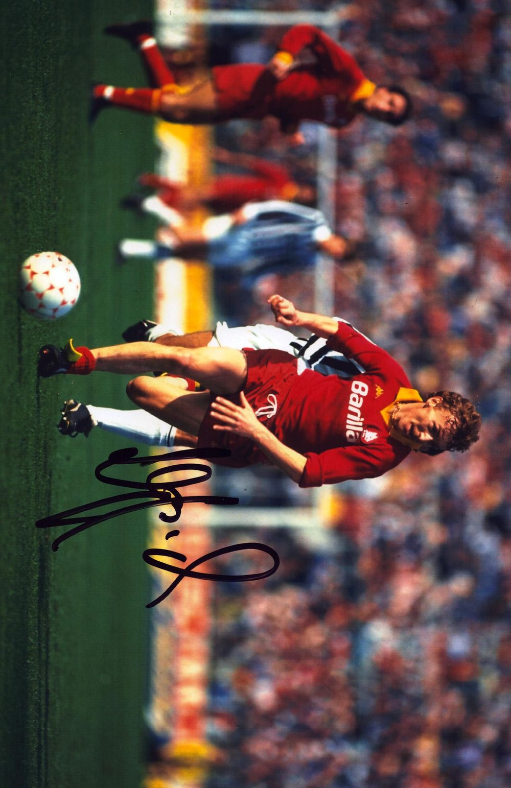 Lot 516: Football Zbigniew Boniek signed 8x6inch colour photo pictured...