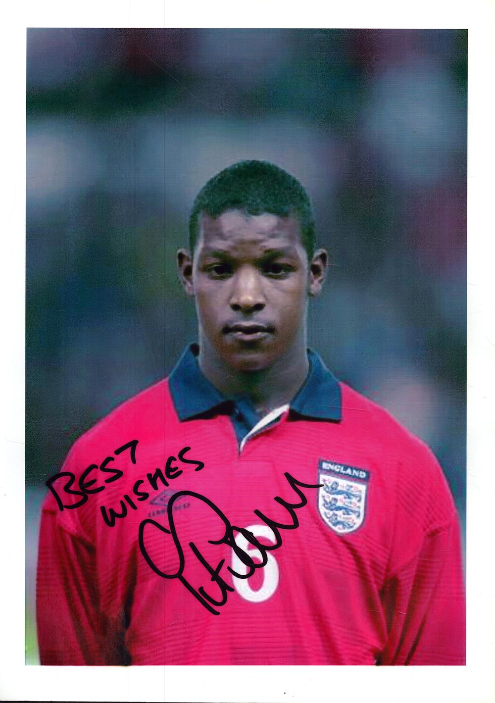 Lot 156: Titus Bramble signed 10x8inch colour photo pictured while...