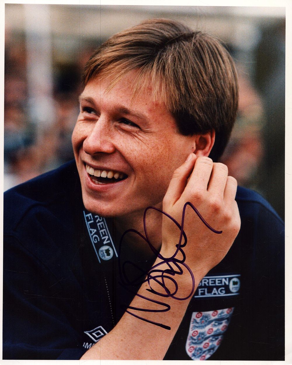 Lot 160: Nick Barmby signed 10x8inch colour photo pictured while...