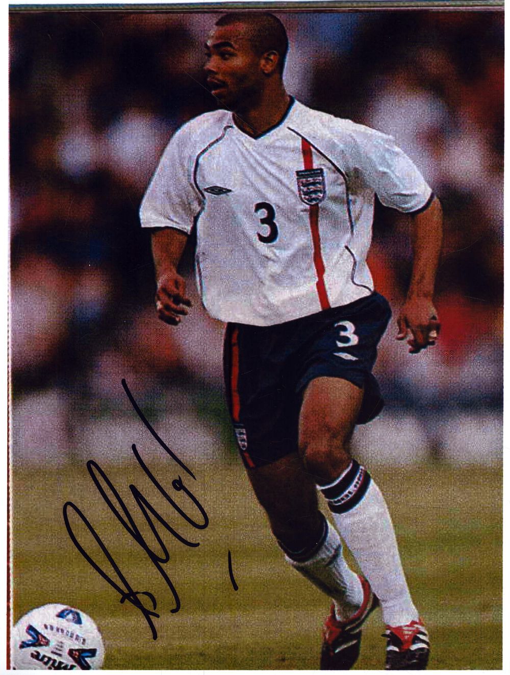 Lot 161: Ahley Cole signed 8x6inch colour photo pictured in...