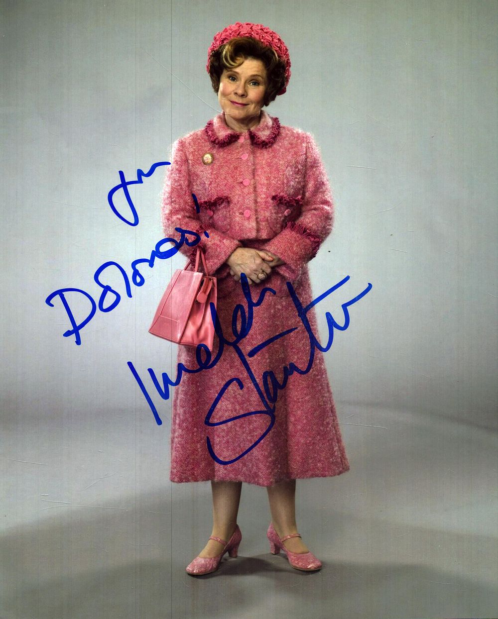 Lot 179: Imelda Staunton signed 10x8inch colour photo.